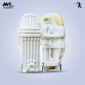 M9 Player Series WHITE-GOLD Cricket Batting Pads