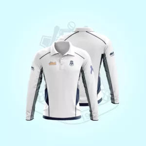 M9 Playing Polo Long Sleeve - White
