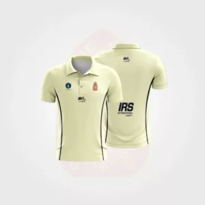 M9 Playing Polo Short Sleeve - Cream